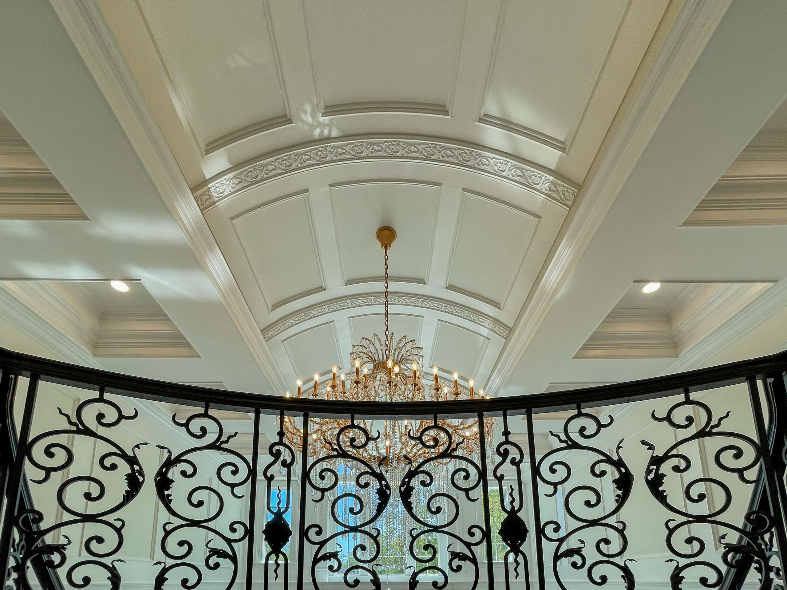 92_Grand Double Staircase in Exquisite Custom Home, Great Falls VA 22066
