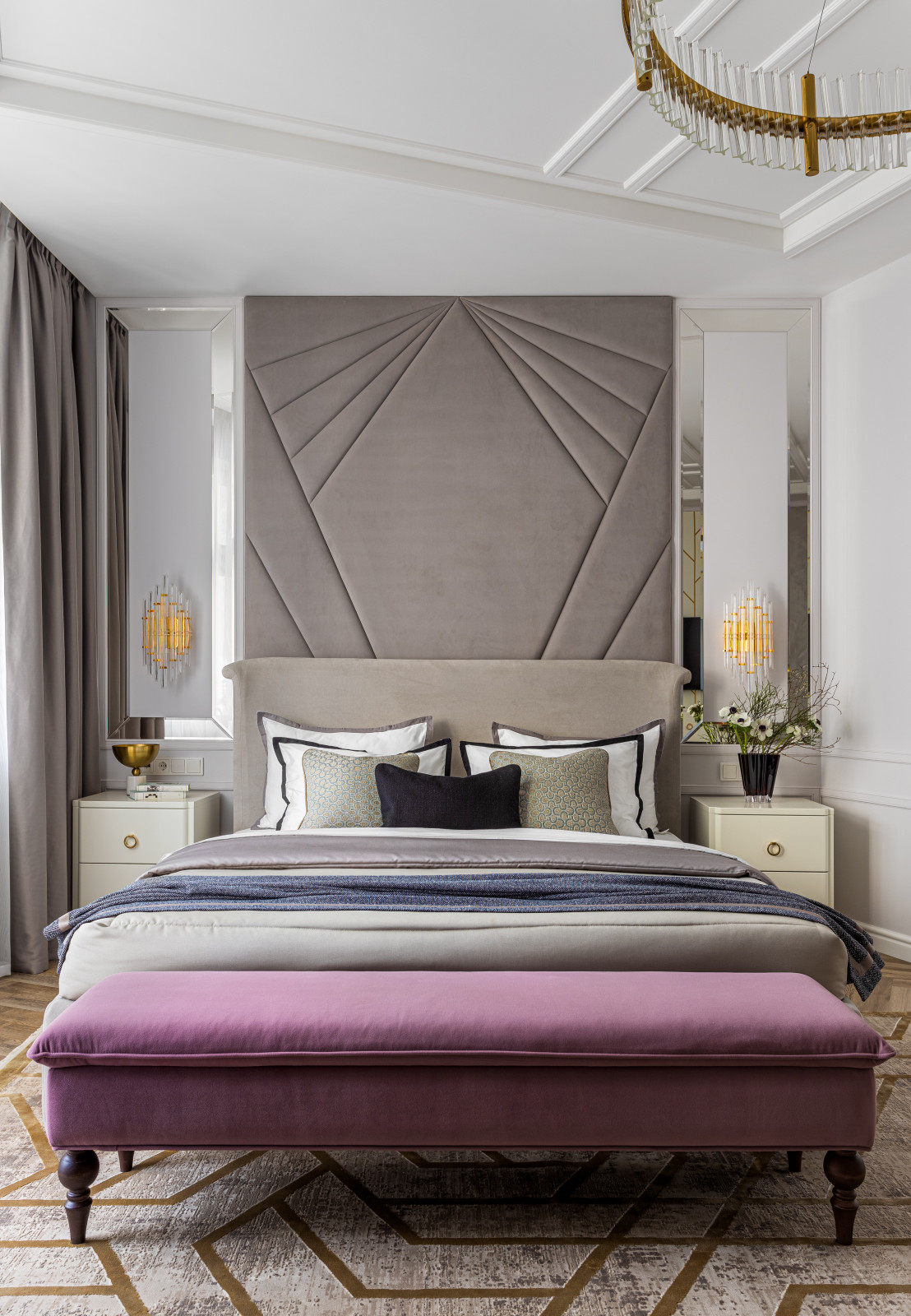 Дизайн квартиры 135 кв.м. в ЖК Донской Олимп