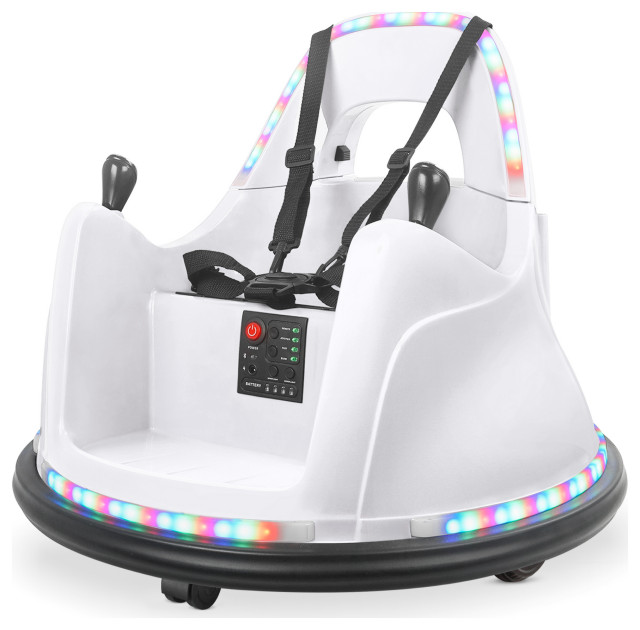 Kidzone 360 Spin Wifi Bumper Car for Toddlers & Kids, ASTM Certified