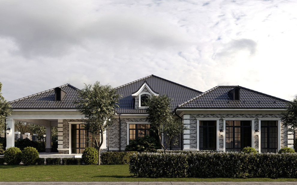 Проект классического одноэтажного дома в Адыгее