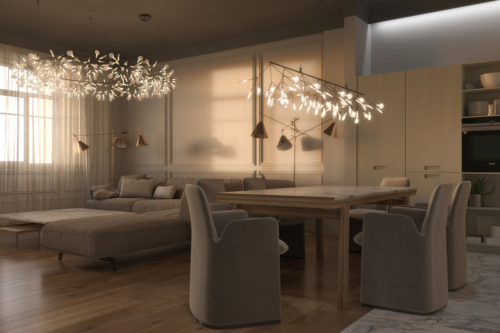 Неоклассический интерьер в центре  Санкт-Петербурга