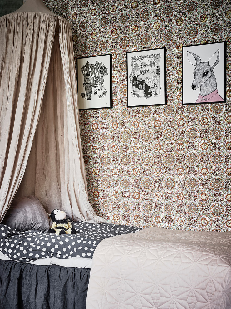 Design ideas for an eclectic kids' room in Gothenburg.