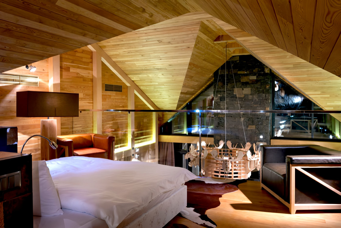 Дом и интерьер в стиле Шале, КП "Руза"