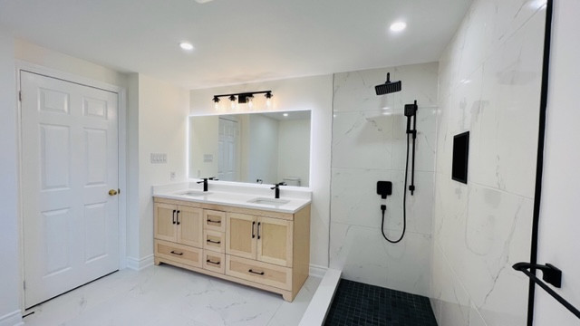 Three Washrooms Remodeling - Streetville in Mississauga
