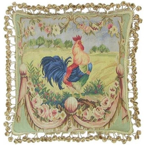Aubusson Throw Pillow Square 20