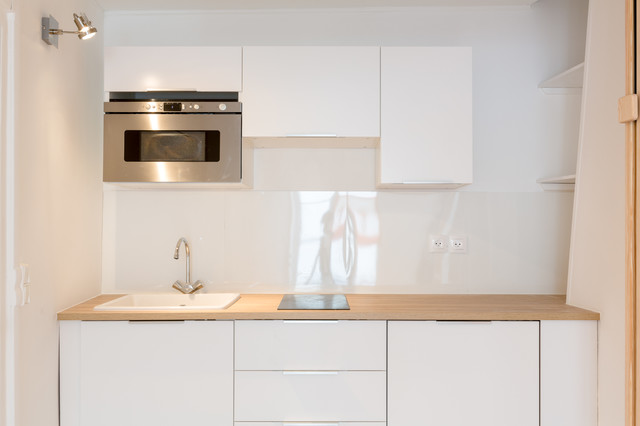 JEAN JACQUES ROUSSEAU RENOVATION STUDETTE modern-kueche