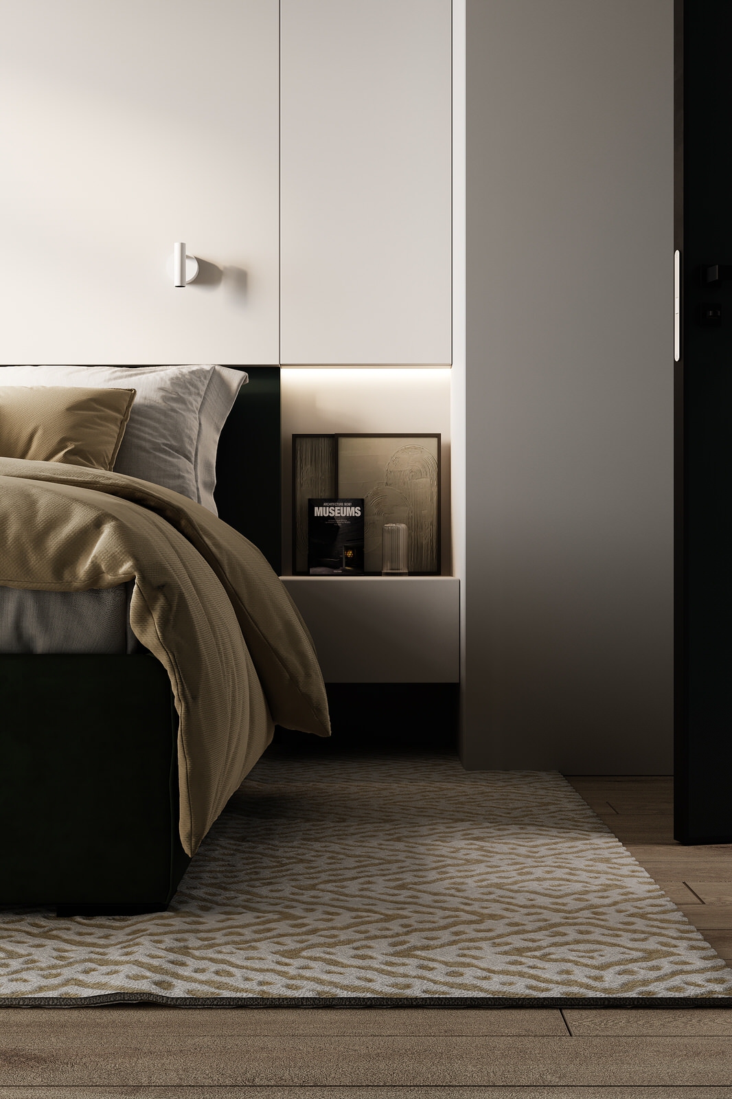 ЖК Голландия. Акцентный зеленый