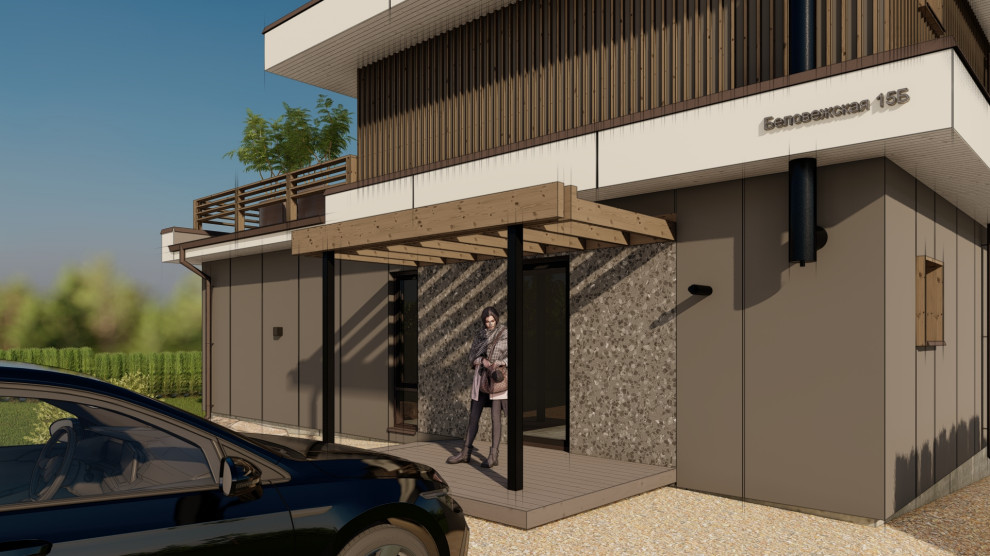 Реконструкция каркасного дома в г. Казань