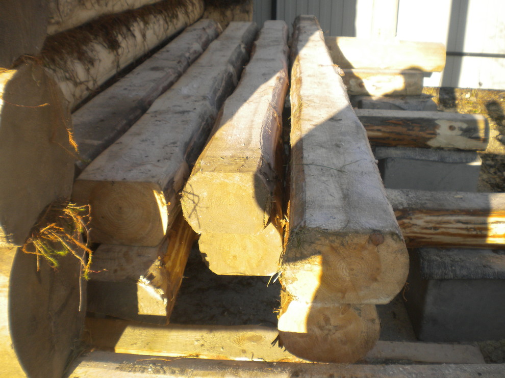 Баня из бревна