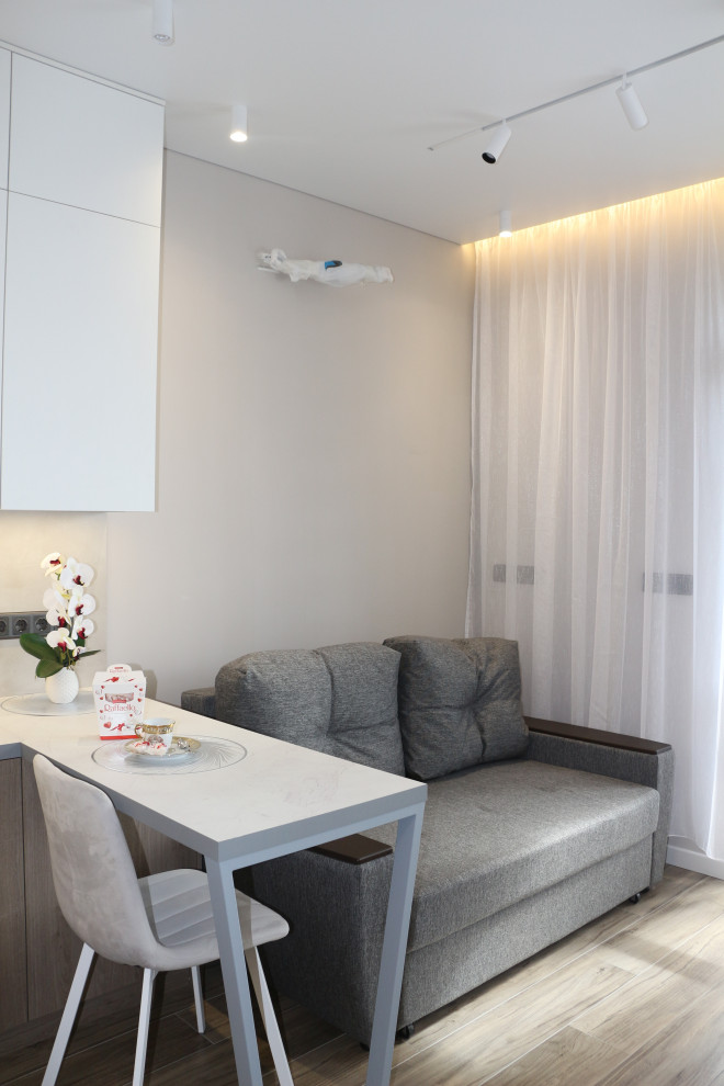 Дизайн проект студии и ремонт в ЖК Прокшино