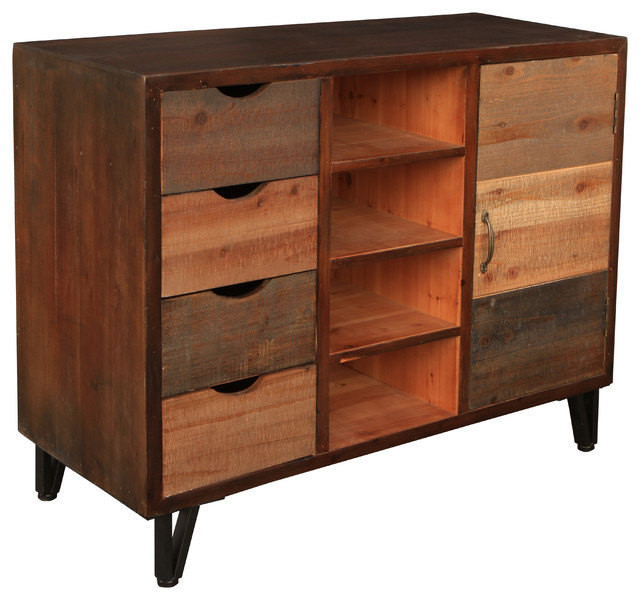 Sundance Wood Storage Rustic Kitchen by Cheungs