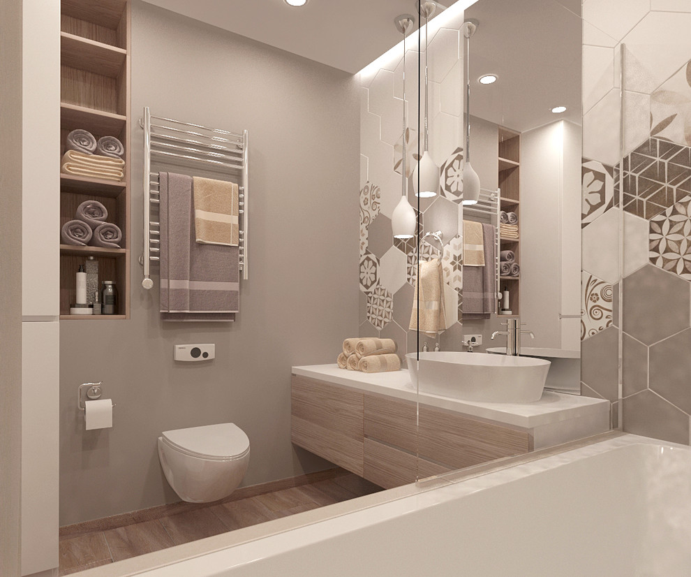 Интерьер квартиры-студии площадью всего 50кв.м