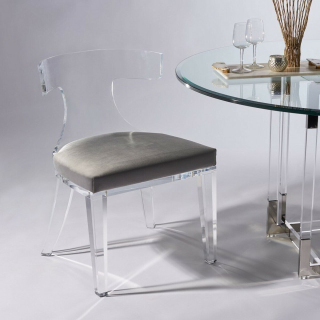 Clear Lucite Acrylic Dining Chairs Modern New York By Clear Home Design Houzz Au 5451