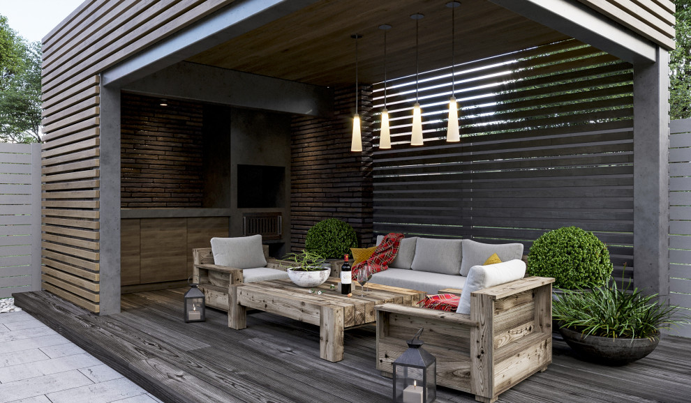 Проект дома в стиле прерий (Райта)