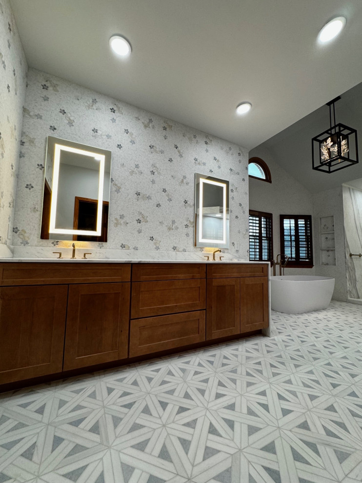 Gray Bathroom