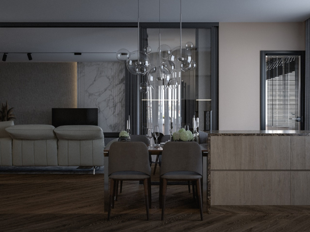 Двухкомнатная элитная квартира в итальянском стиле