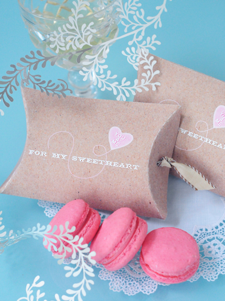 Pillow-Box basteln: Ein süßes Geschenk zum Valentinstag