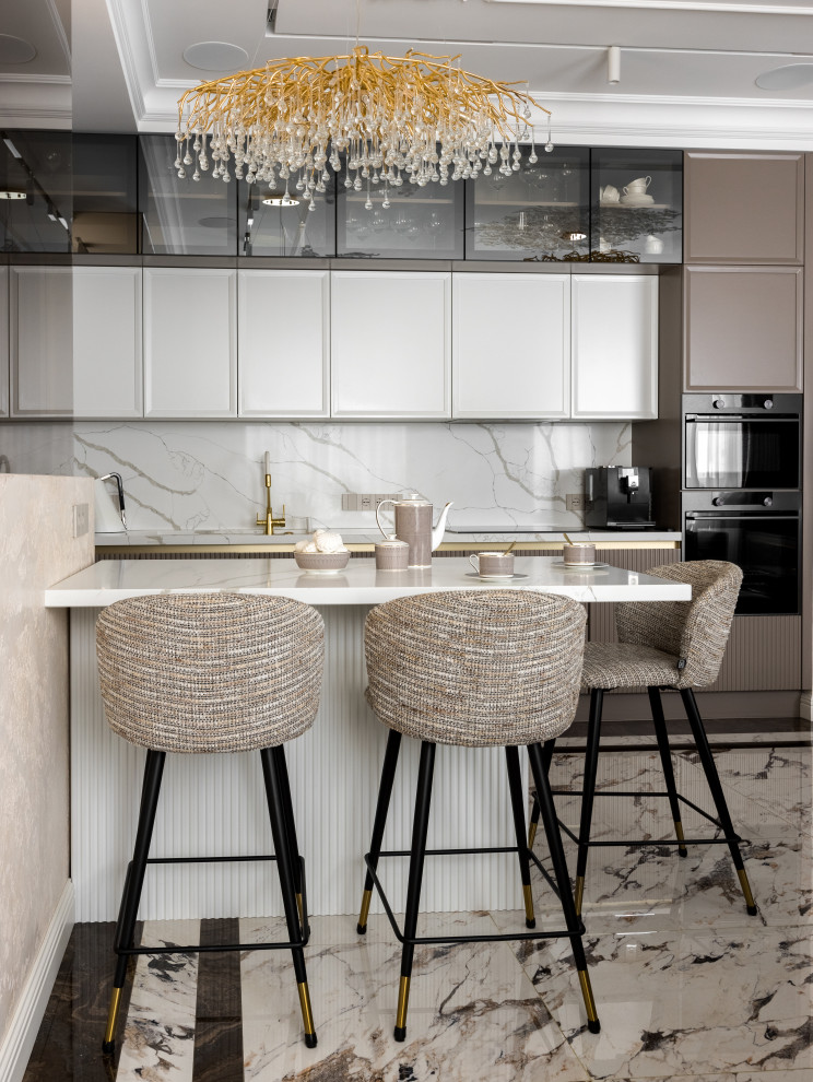 Статусный интерьер в ЖК Сити парк (фото)