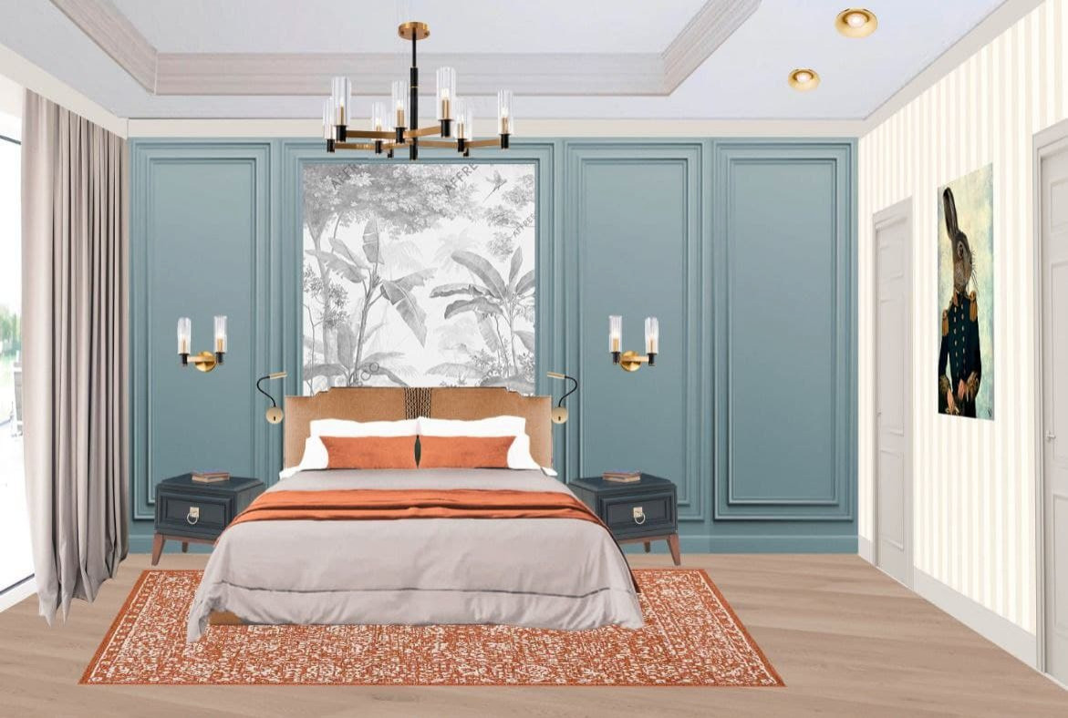 Загородный дом в английском стиле.