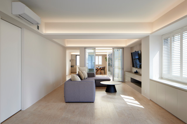 八広の家 contemporain-salon