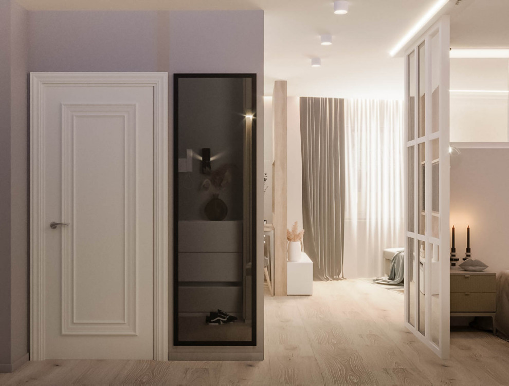 Квартира в современном стиле с теплыми тонами и уютной атмосферой