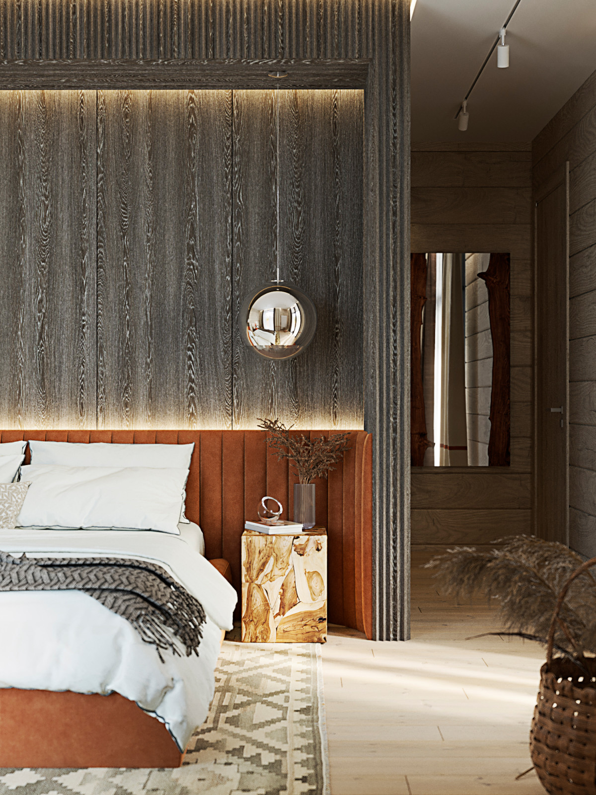 Яркий интерьер дачи на Дубровке