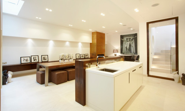 Belgravia Mews House modern-kitchen