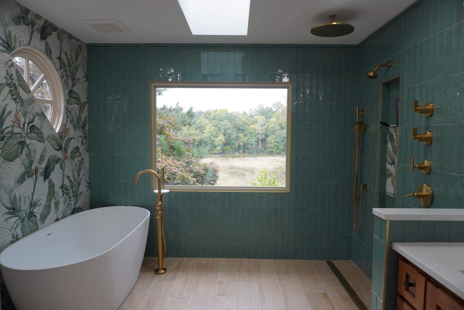 Green Bathroom