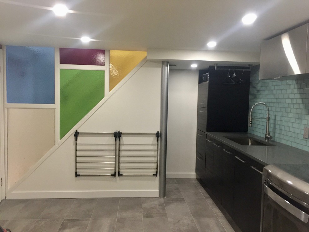 Basement Renovation: Laundry Room&Bathroom