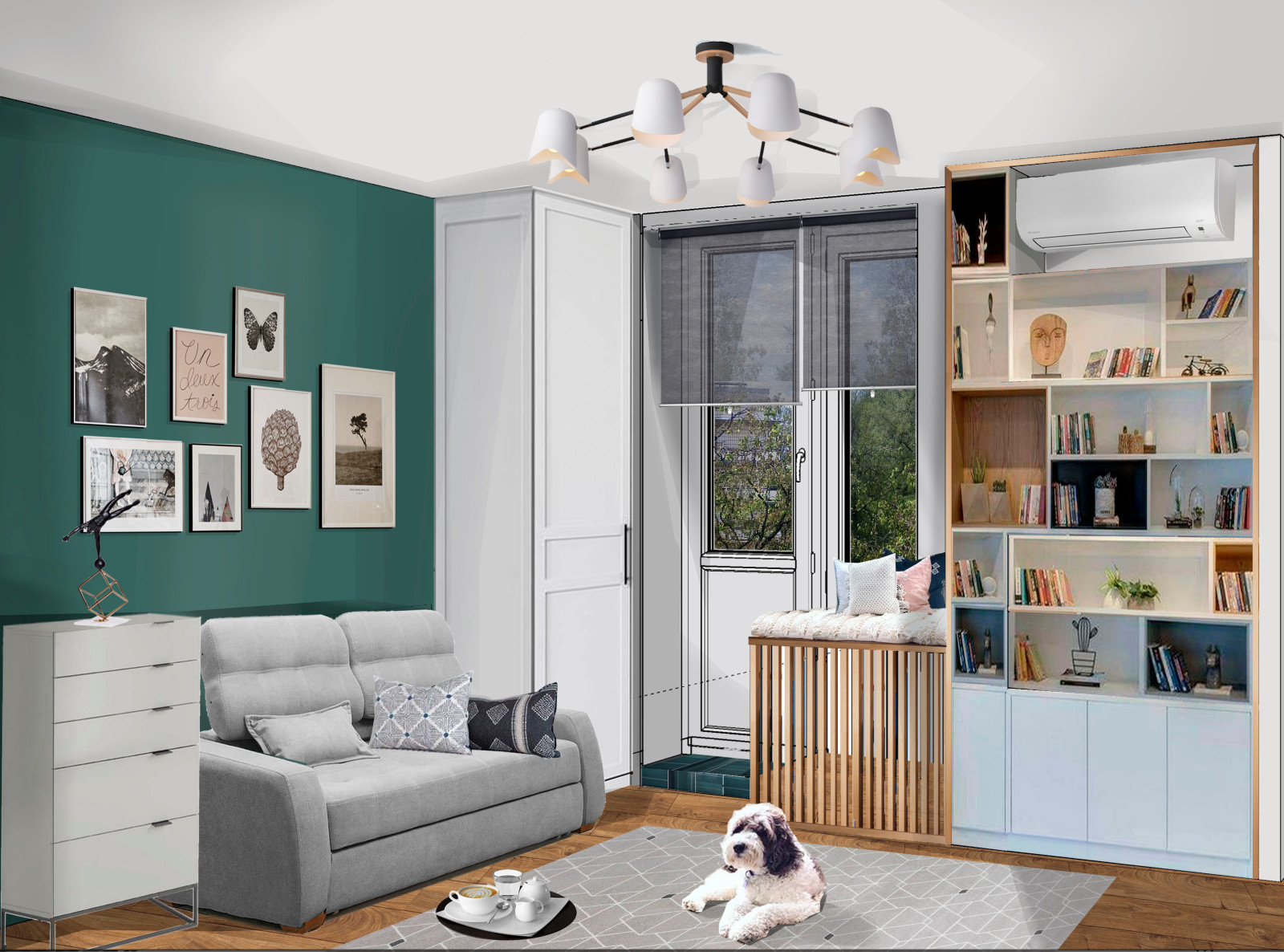 Студия 31 кв.м. ЖК"Пятницкие Кварталы"