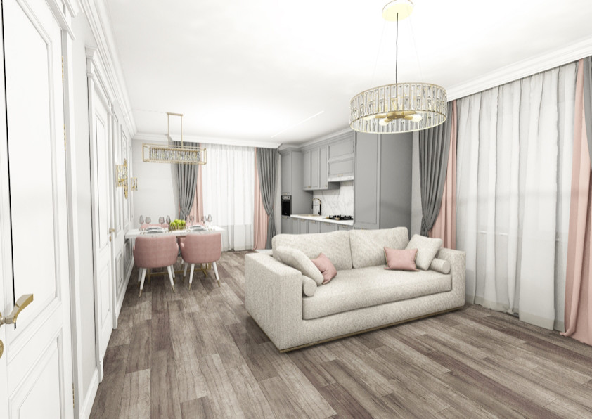 Гостиная-столовая