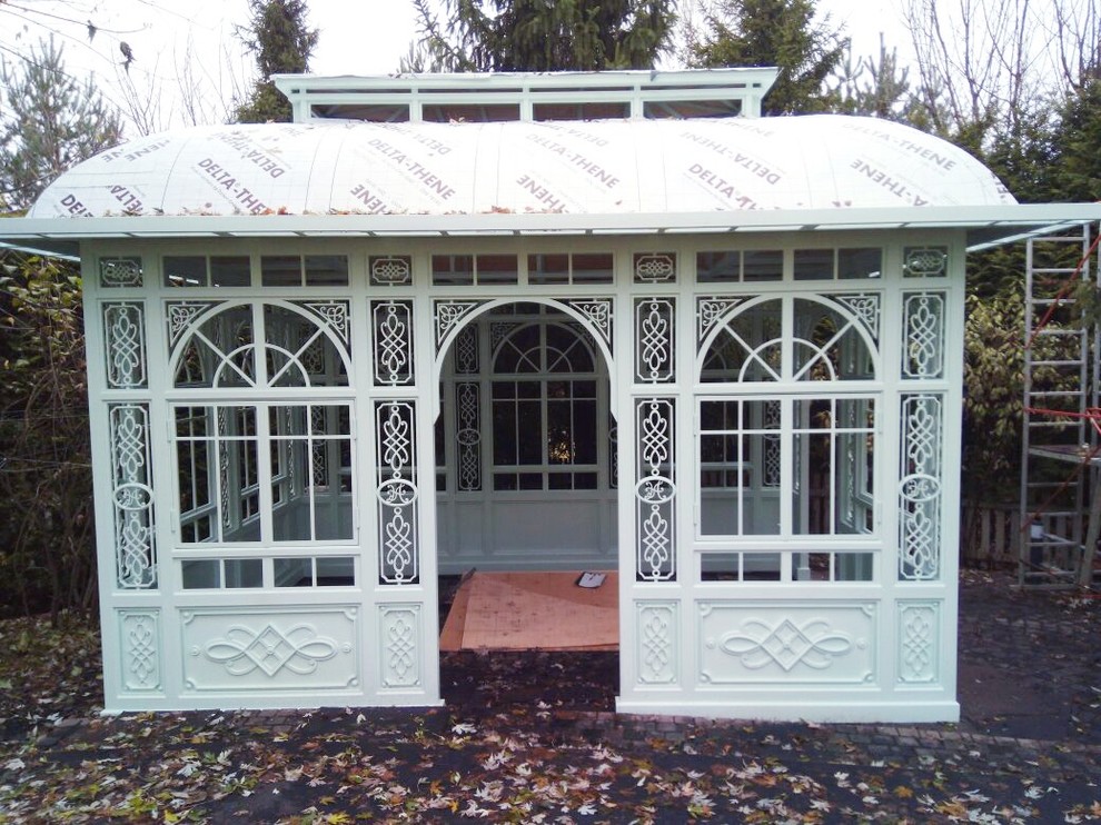 Павильон-Беседка и обустройство зоны барбекю "Резиденция Бенелюкс"