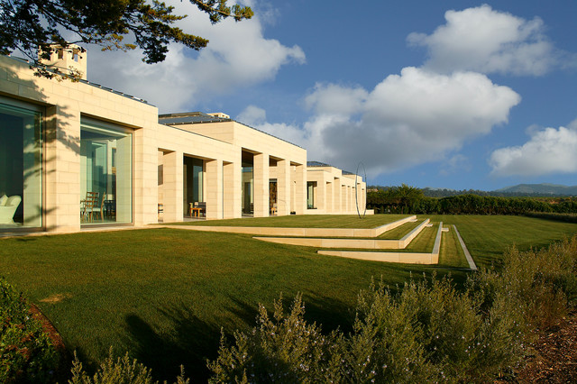 Pebble Beach Residence trendy-hus-og-facade