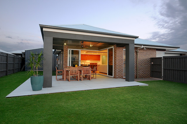 O'Davis House contemporary-vardagsrum