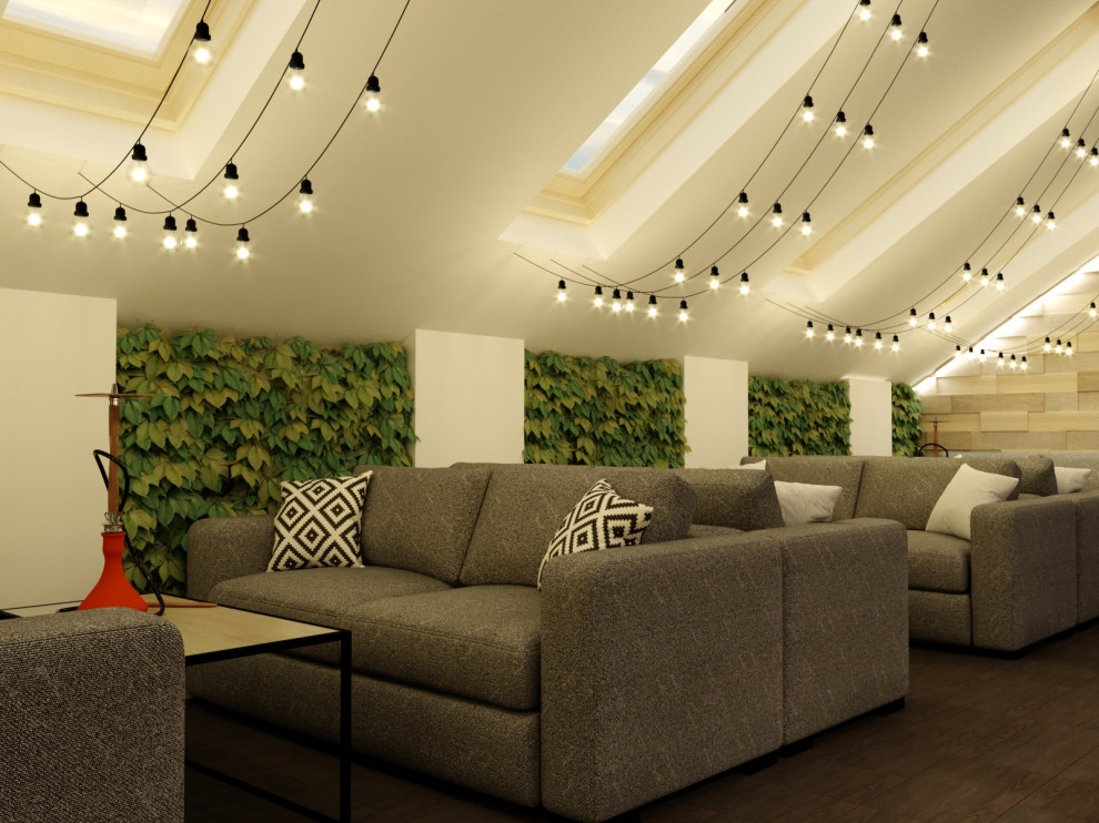 Дизайн интерьера Кальянной  Hype