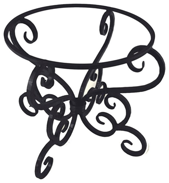 Alexander Dining Table Base Only, Wrought Iron Dining Table Base