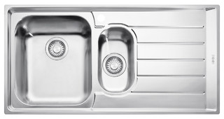 Franke NEX651RHD Neptune 1 and 1/4 Bowl Right Hand Drainer Sink