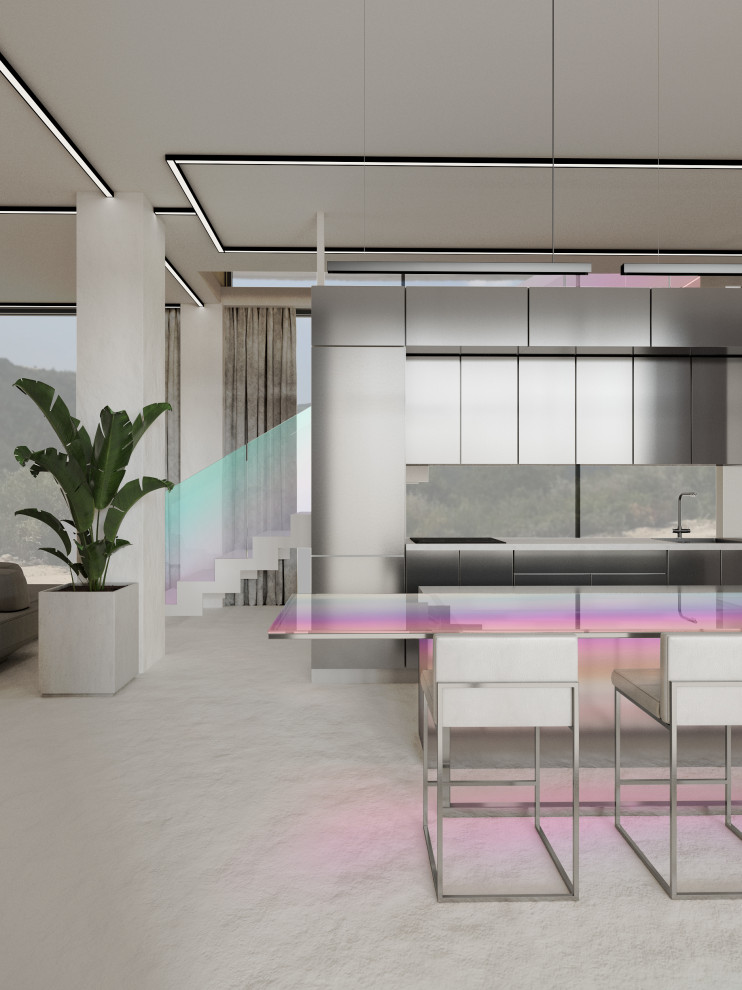 Интерьер большого загородного дома