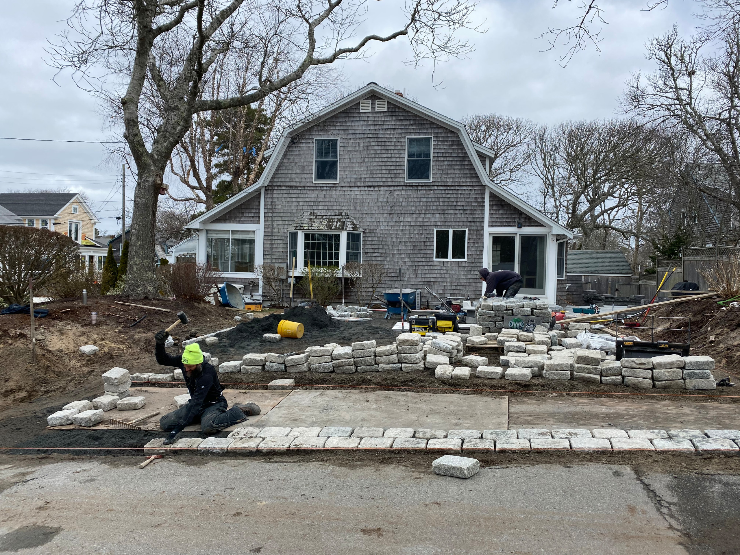 Harwichport Stone Patio Design