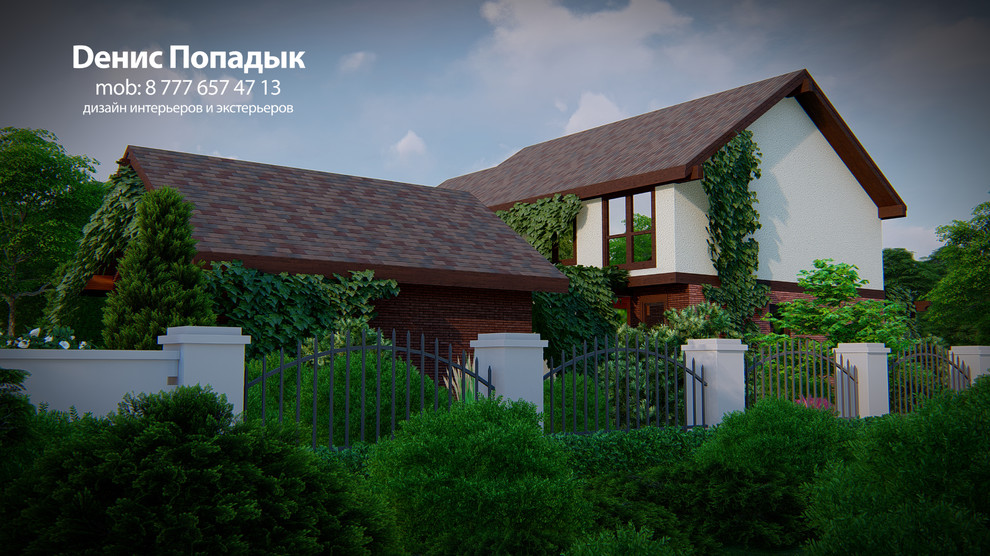 Дизайн проект дома и участка