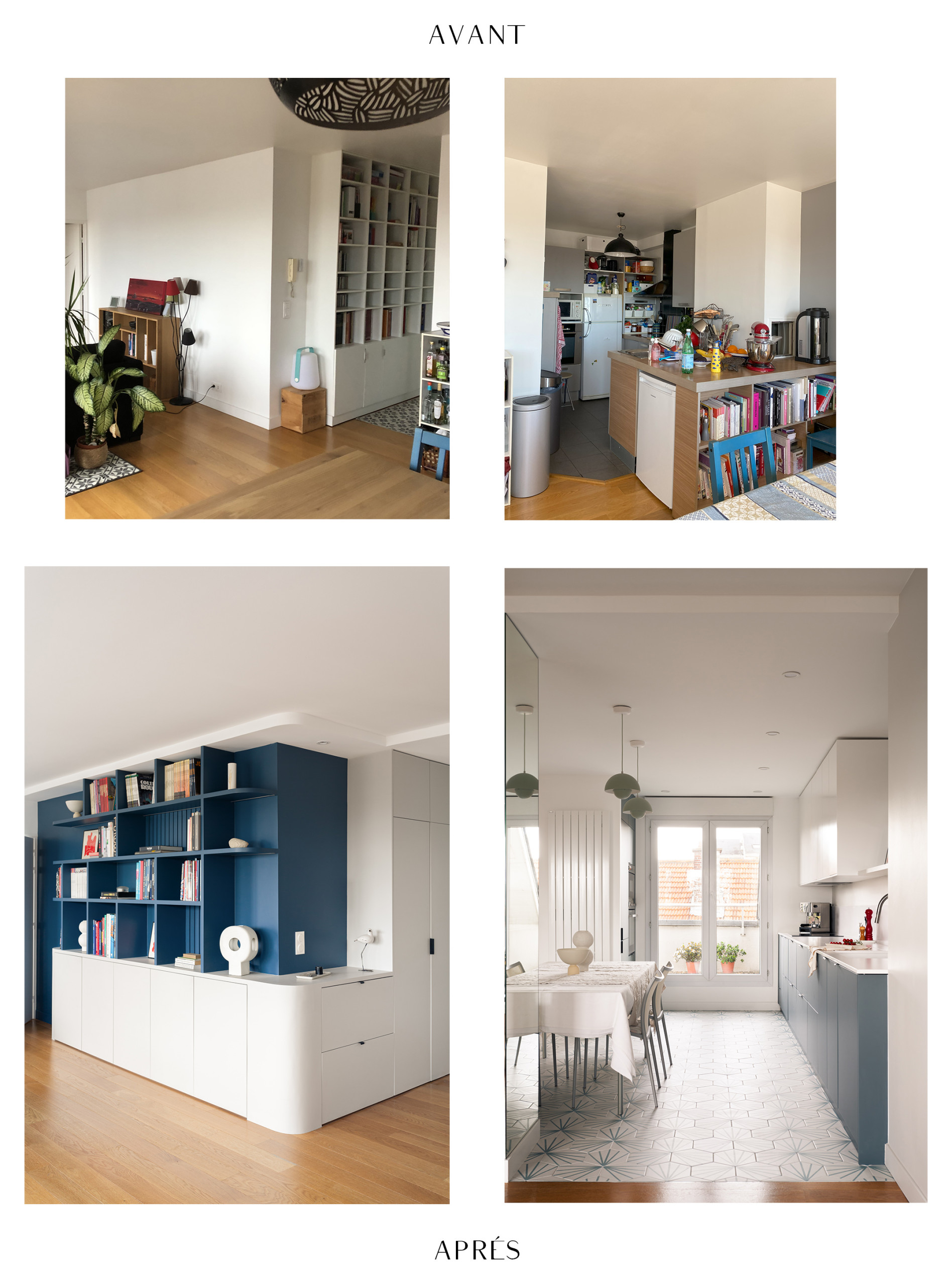 Rénovation totale et redistribution des pièces d'un 90m2