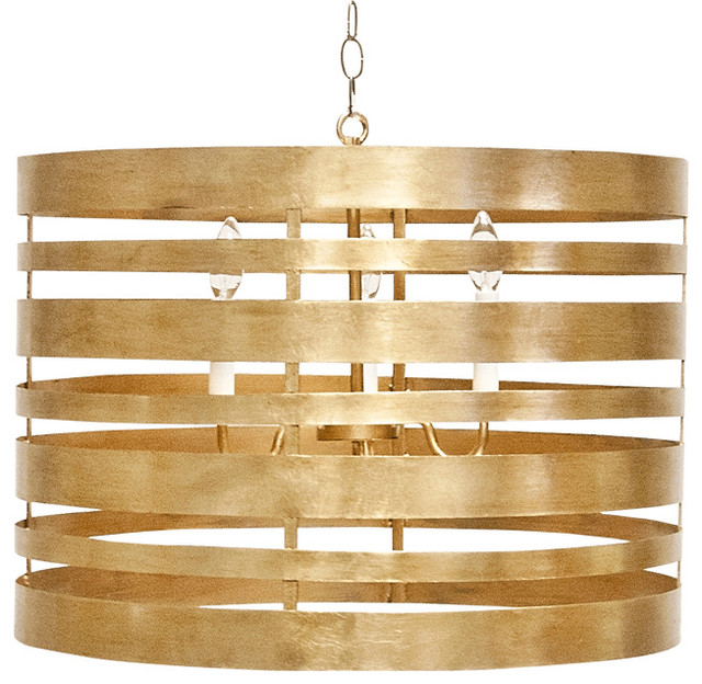 Worlds Away Striped Metal Pendant Turner Contemporary Worlds Away Striped Metal Pendant
