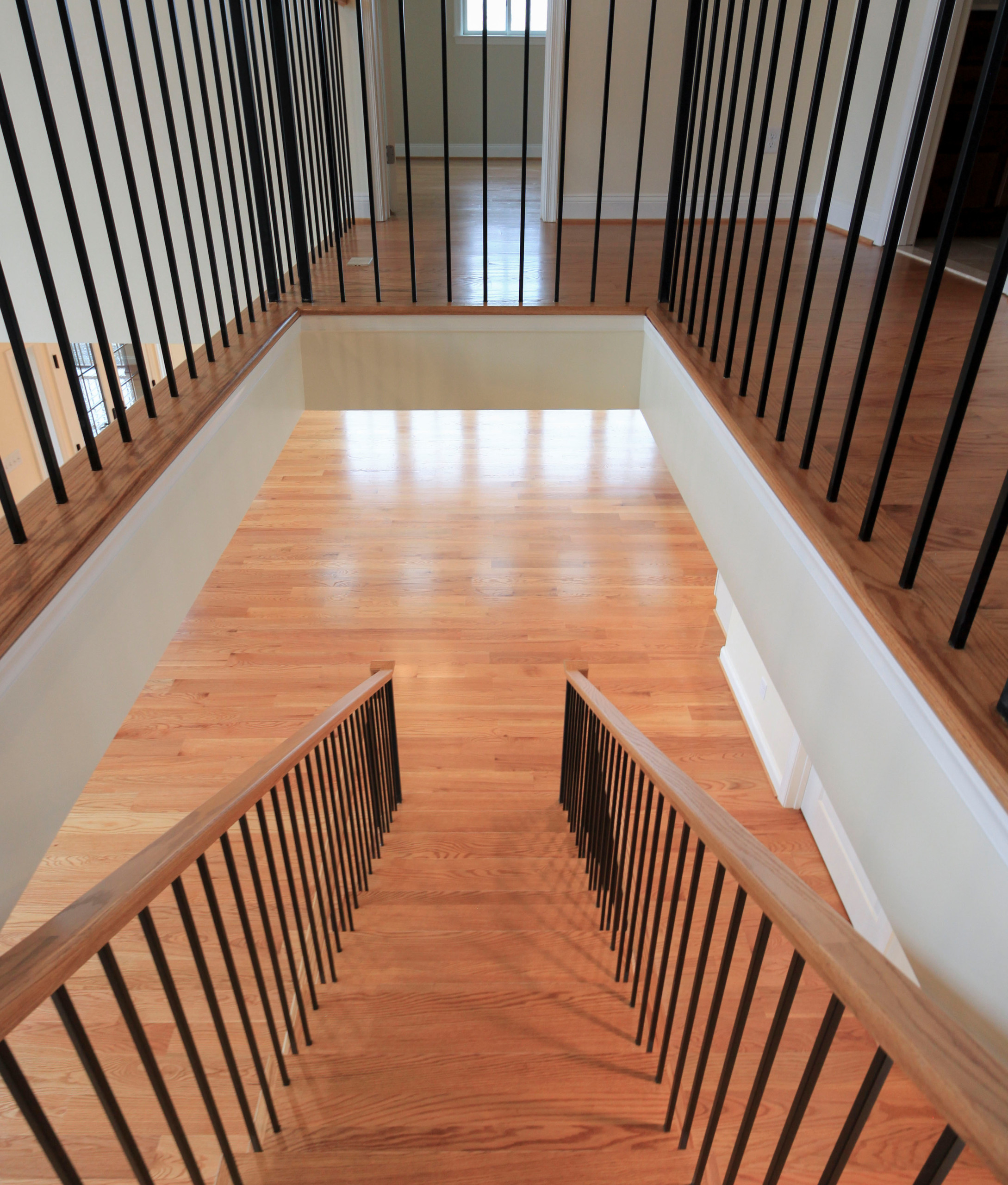 97_Airy Straight-Floating Staircase in Transitional-Mountain Home, Luray, VA 228
