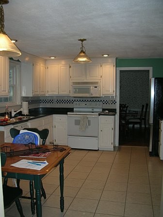 Before photo of kitchen