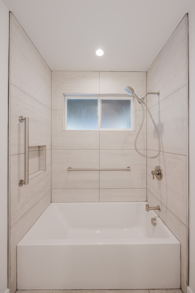 Linear Modern Two Toned Greyscale