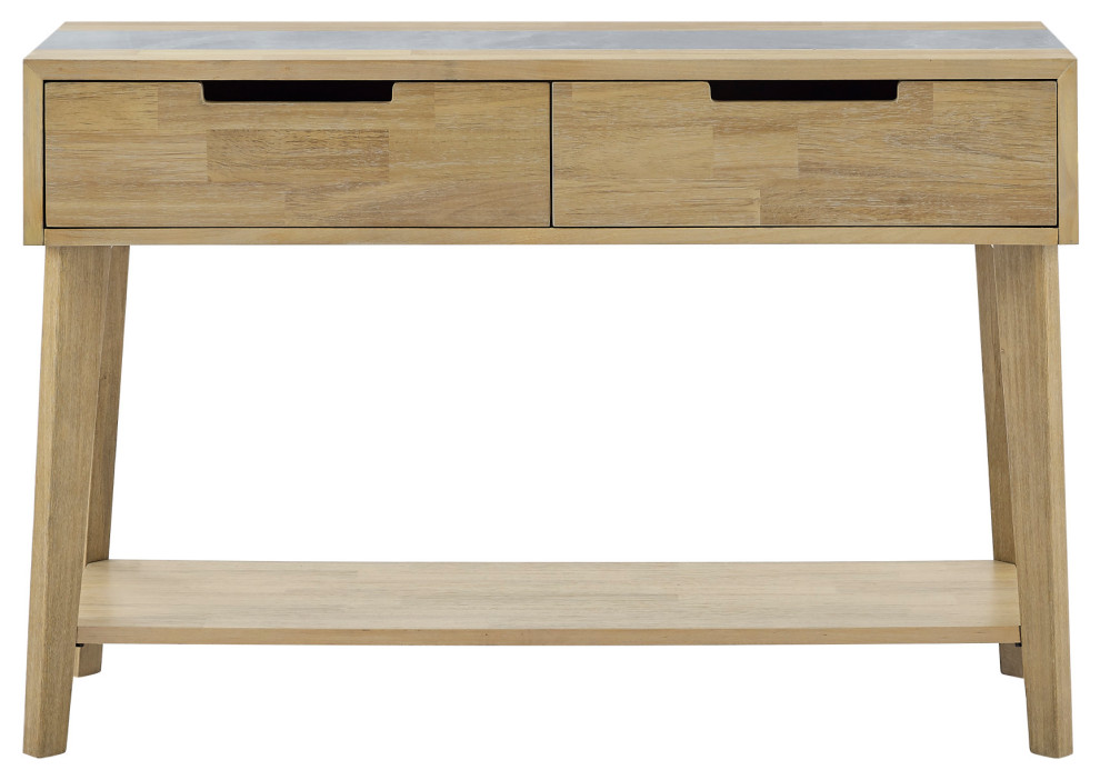 Calgary Gray Sintered Stone Sofa Table Transitional Console Tables