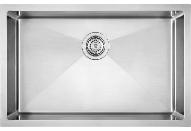 Blanco Quatrus R15 28 Single Kitchen Sink Stainless Steel Kitchen Sinks By Buildcom