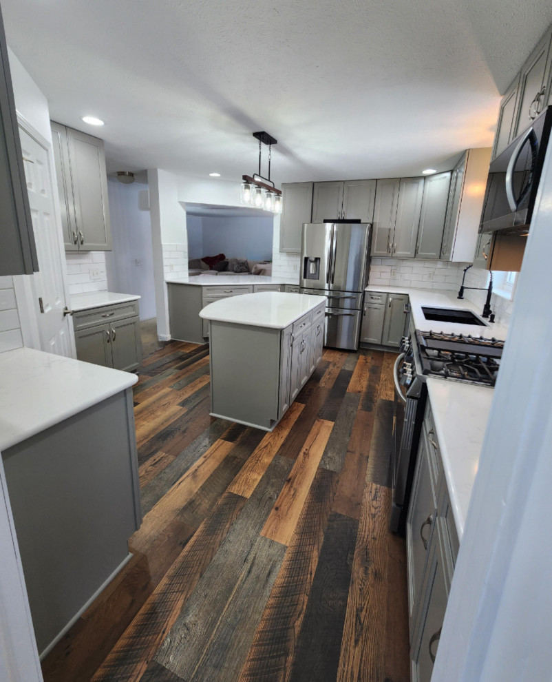 Clark Lake - Kitchen & Mud Room Renovation