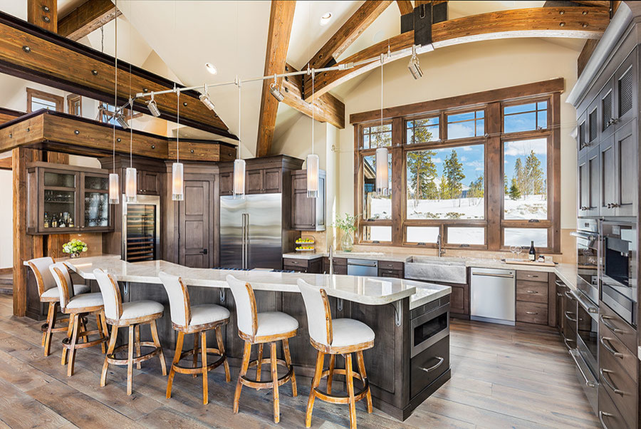 Inspiration for a transitional kitchen remodel in Denver