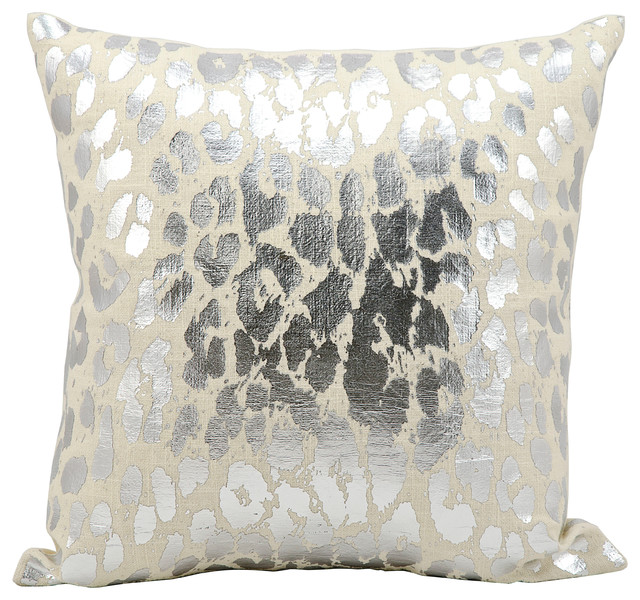 silver decorative pillows